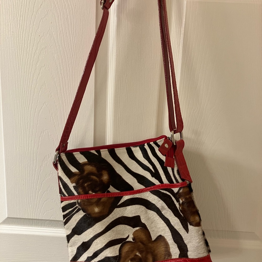 Cioni Piero purse - leather horsehair look